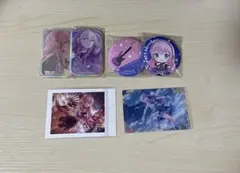 プロセカ 巡音ルカ グッズ カード 缶バッジ ミニアクスタ まとめ売り