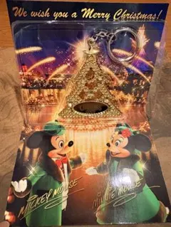 非売品】ディズニーシー クリスマス 来場記念品 キーホルダー 2003