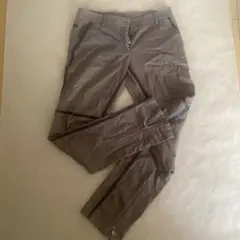 ブラウン スリムフィットパンツ ジッパー付き プラダのサムネイル