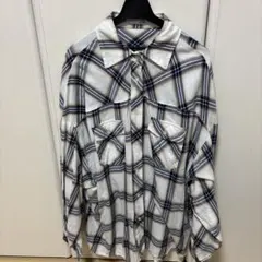 GYDA チェック柄長袖シャツのサムネイル