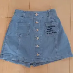 lovetoxic　デニム半ズボン　140