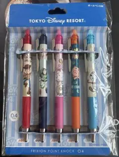 ディズニーリゾート　フリクションペン　5本セット
