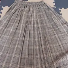 ロングスカート チェックのサムネイル