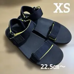UNIQLO JW ANDERSON サンダル XSネイビー×イエロー　ジュニアのサムネイル