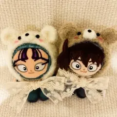 ぬい服 8cm ボンネット ほわぬい