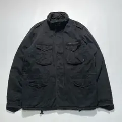 アルファインダストリーズ M65フィールドジャケット XL 黒 中綿 7716