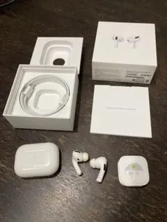 ジャンク左故障　Apple Airpods Pro A2190 箱とケーブル付きのサムネイル