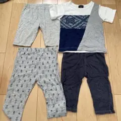 トップス・ユニクロパンツ 3点セット 100cm