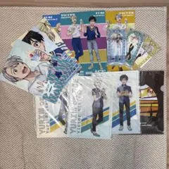 ユーリ!!! on ICE クリアファイル9枚クリアステッカー　ユーリオンアイスのサムネイル