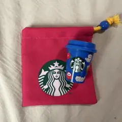 Starbucks イラスト付きカップ 小物入れ