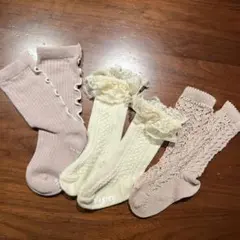 ベビーハイソックス　約9〜11cm