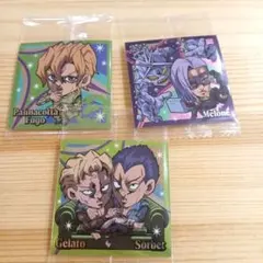 ジョジョの奇妙な冒険 黄金の風 ウエハースシール メローネ　フーゴ　まとめ