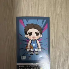 Bリーグ 金丸晃輔選手 B.LEAGUEチップス シール