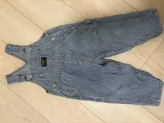 OshKosh B'gosh ヒッコリー オーバーオール 80cmのサムネイル