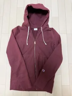 Champion バーガンディ　フルジップパーカー Mサイズ