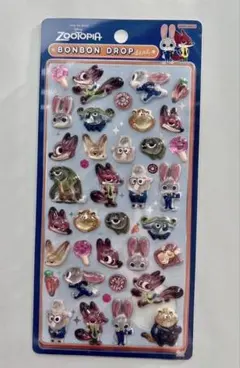 正規品 ズートピア ボンボンドロップ シール ステッカーのサムネイル