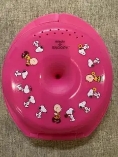 ミスタードーナツ スヌーピー ポッケリング ドーナツ ケース ピンク