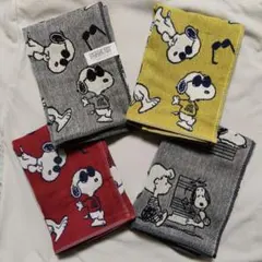 sale ４枚 新品 SNOOPY スヌーピー ガーゼハンカチ
