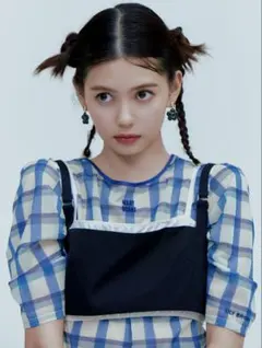【LILY BROWN×MARY QUANT】シアートップス　チェック