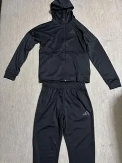 adidas ブラック セットアップL
