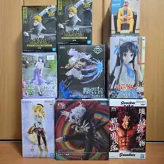 [まとめ売り・送料無料！] プライズフィギュア9点セット