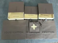 LOUIS VUITTON ブラウン紙袋 3個セット