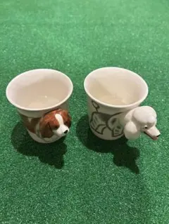 Francfranc フランフラン 犬 マグカップ ペア