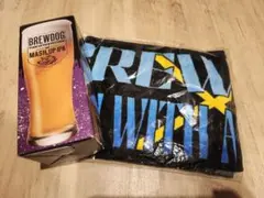 マンウィズ　BREWDOG　タオル　グラス