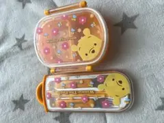 くまのぷーさん　弁当箱　 スライド式トリオセットのサムネイル