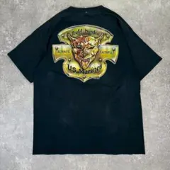 USA製 グラフィックTシャツ パノラマフォト ブラック フェード 古着 8 