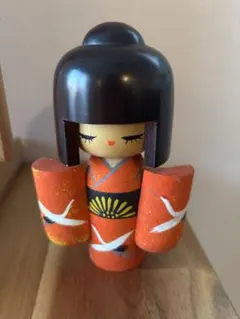 創作こけし人形 木製 約22cm 伝統工芸 - メルカリ