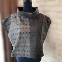 大島紬ベスト(サービス品)