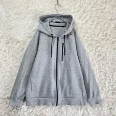 GU SPORTS /ジップアップパーカー/L/フルジップ 胸ポケット