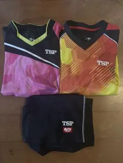 TSP 卓球ウェア 2着とパンツセット　ユニフォーム