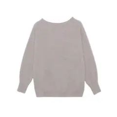 eimy istoire フォックス90% カシミヤ混 ニットワンピ　ふわふわ