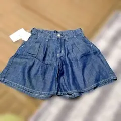 EDWIN デニム ハーフパンツ キュロット 女の子 150