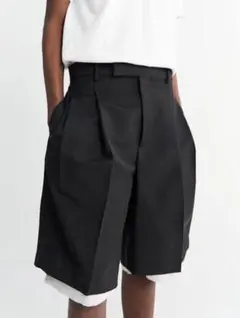 JIL SANDER Short ジルサンダー ショーツ ブラック 46のサムネイル