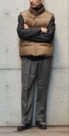 【新品未使用】UNDER COVER 袖レザーダウンジャケット