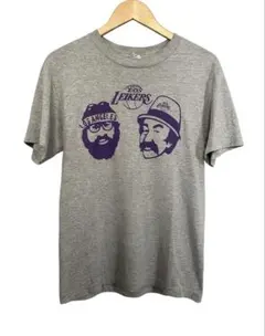 90s-00s Alstyle チーチ&チョン レイカーズ パロディ TシャツS