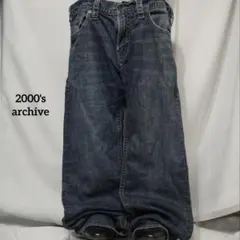 2000's archive grunge buggy denim y2k