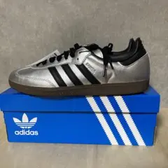 アディダス サンバOG W 新品 JI4218 シルバー ブラック 28cm