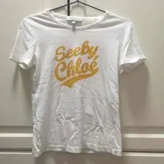 See by Chloe☆シーバイクロエ☆Tシャツ☆38☆ホワイト