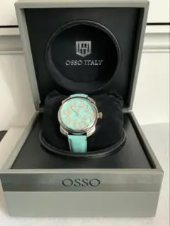 畑野ひろ子さん着用モデル　OSSO ITALY シルバー金属ベルト時計 畑野ひろ子さん着用モデル OSSO ITALY シルバー金属ベルト時計