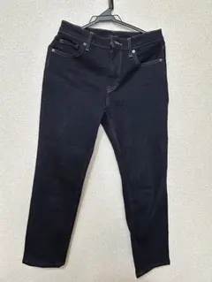 UNIQLO ダークブルー ストレートデニム 25