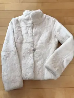 美品！毛皮 ラビットファー コート プロポーション ボディドレッシング