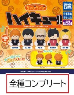 ちゃびちゃびハイキュー!! ソフビフィギュア　全5種コンプリート　ガチャ