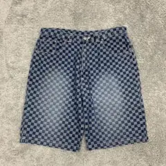 【90'VANS】Check Design Half Pants