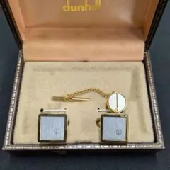 dunhill カフリンクス ネクタイピン セット 専用箱付き - メルカリ