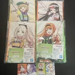 学マス 一番くじ 紫雲清夏 十王星南 倉本千奈 藤田ことね タオル セット