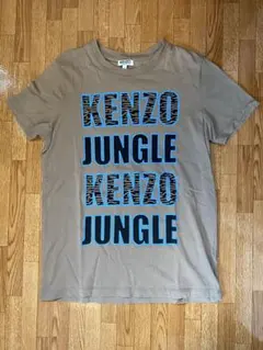 KENZO JUNGLE ロゴプリント Tシャツ ベージュ カモフラ カーキのサムネイル
